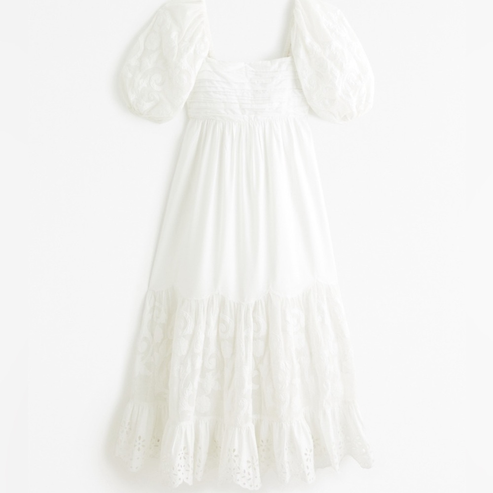 A&F Emerson Eyelet Midi Dress